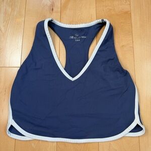 Aerie OFFLINE Real Me Xtra
Longline Track Sports Bra - Medium